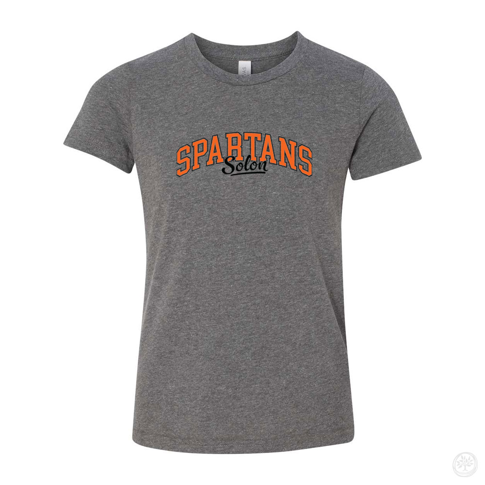 Solon Spartans – YOUTH Bella CVC Tee